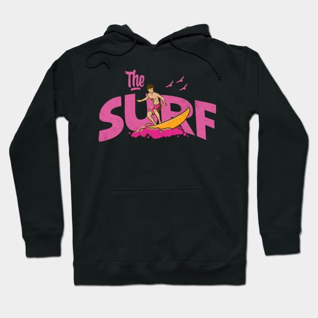 the summer surf club Hoodie by timegraf